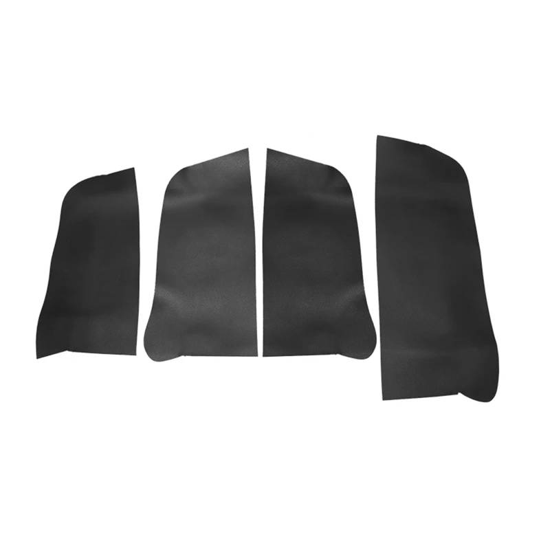 Jodriva for VW, for Jetta, for MK6 2015 2016 2017 2018 Auto-Styling Innenausstattung Mikrofaser Leder Tür Armlehne Panel Abdeckung Dekor Abdeckung der Türarmlehnenverkleidung(Armrest Black-noline) von Jodriva