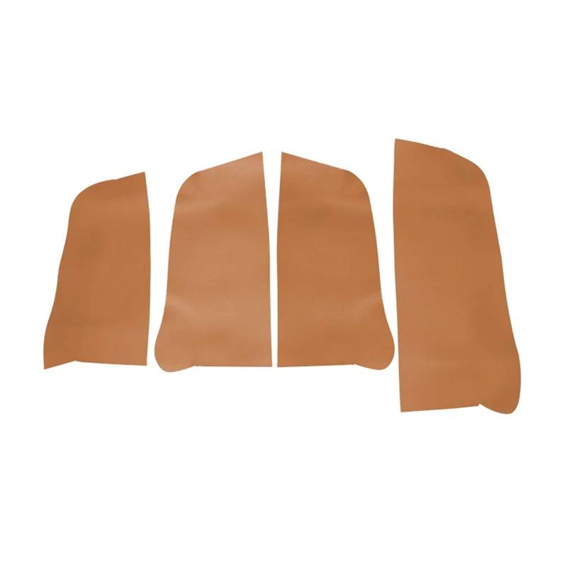 Jodriva for VW, for Jetta, for MK6 2015 2016 2017 2018 Auto-Styling Innenausstattung Mikrofaser Leder Tür Armlehne Panel Abdeckung Dekor Abdeckung der Türarmlehnenverkleidung(Armrest Brown-noline) von Jodriva