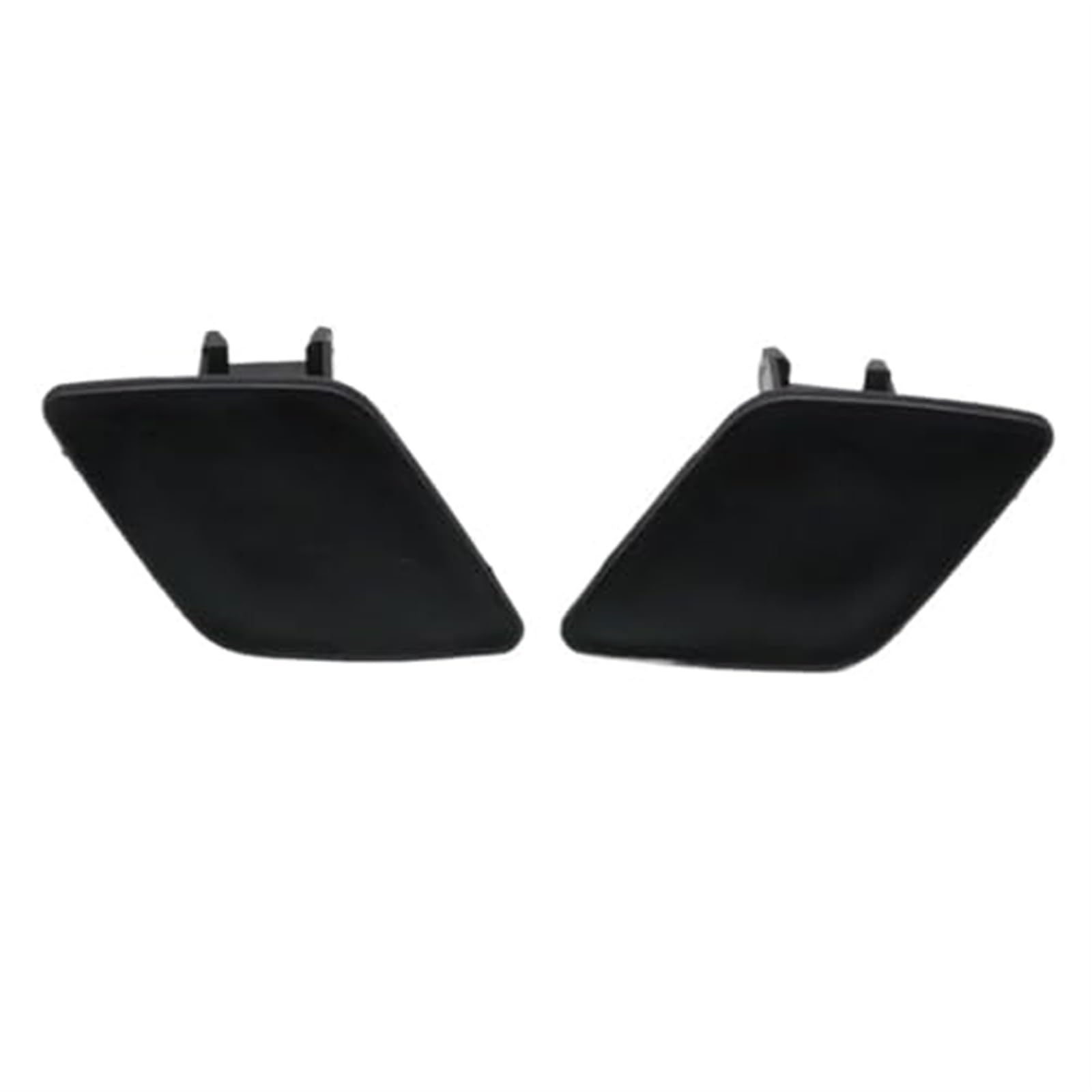 Spritzschutz für Frontscheinwerfer, Jodriva Abdeckkappe for die Scheinwerfer-Waschanlage, for Cadillac SRX 2010-2016(Black 1 PAIR (L AND R)) von Jodriva