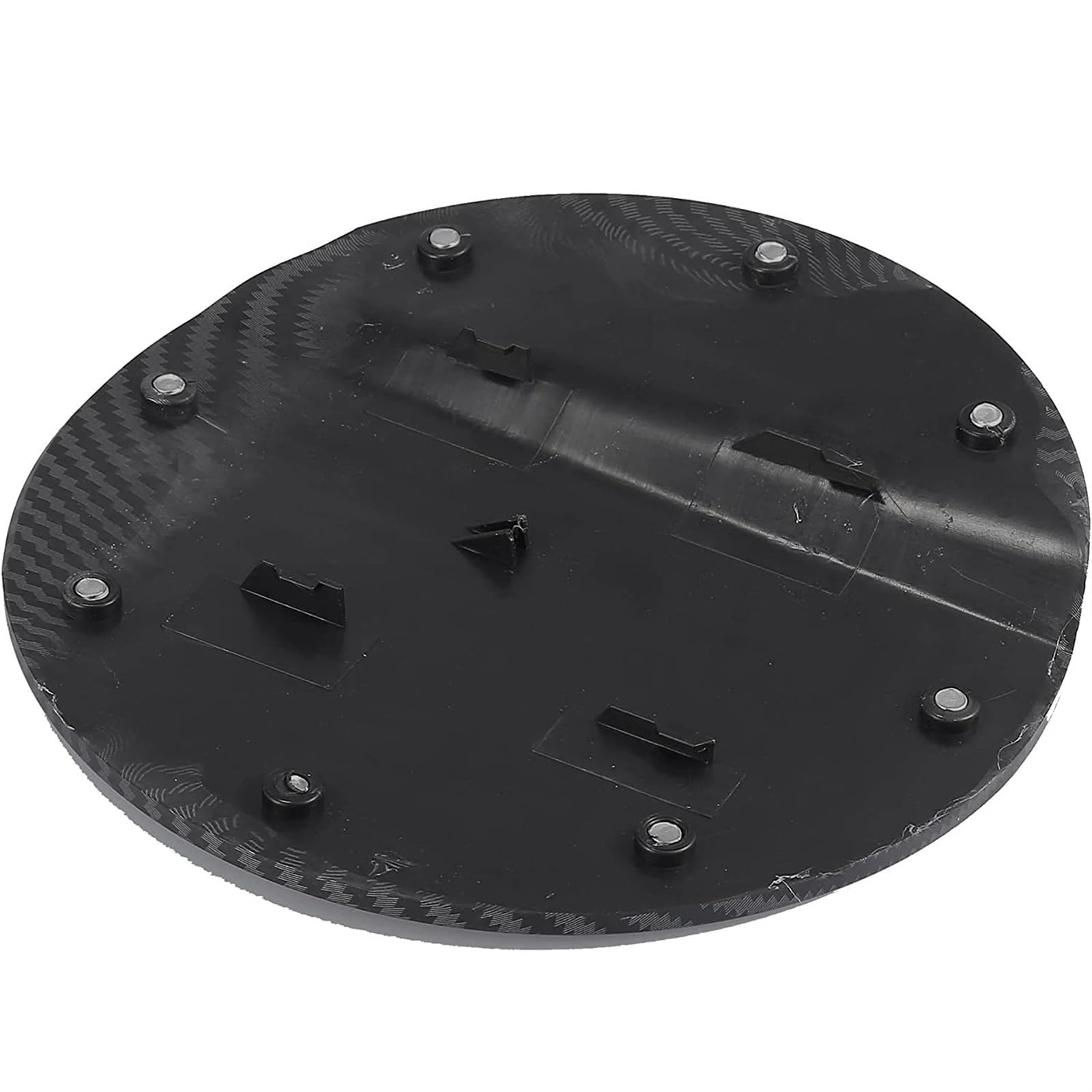 Tankdeckel, Jodriva Tankdeckelabdeckung, Tankdeckeldeckel, for Ford, for Mustang, 2015-2022(BLACK) von Jodriva