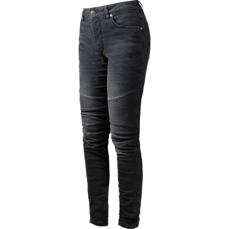 John Doe Betty Biker Damen Jeans schwarz 26/32 Damen von John Doe