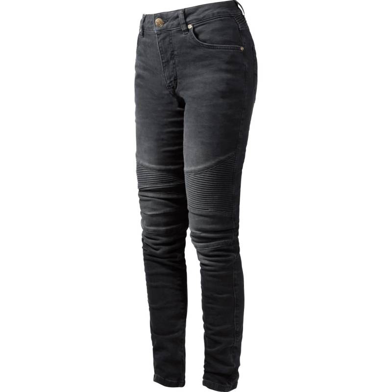 John Doe Betty Biker Damen Jeans schwarz 27/34 Damen von John Doe