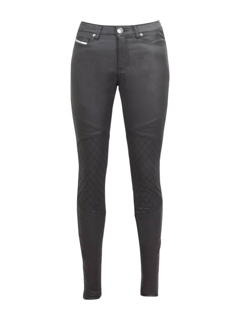 John Doe Betty Jeggings XTM Motorrad Jeans Used Stretch Protektoren Black 36/32 von John Doe