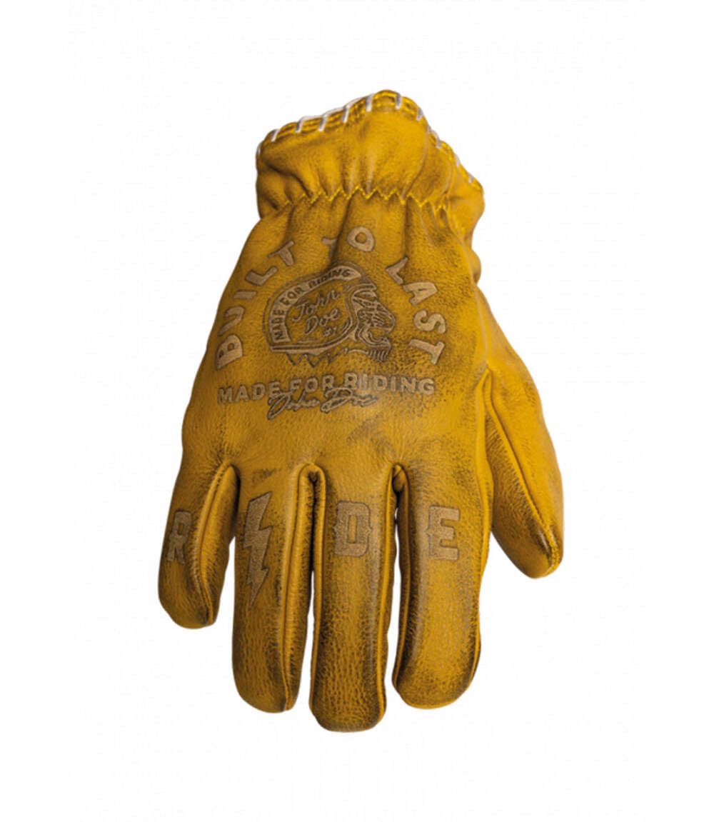 John Doe - Coyote Motorradhandschuh Yellow/Grey M von John Doe