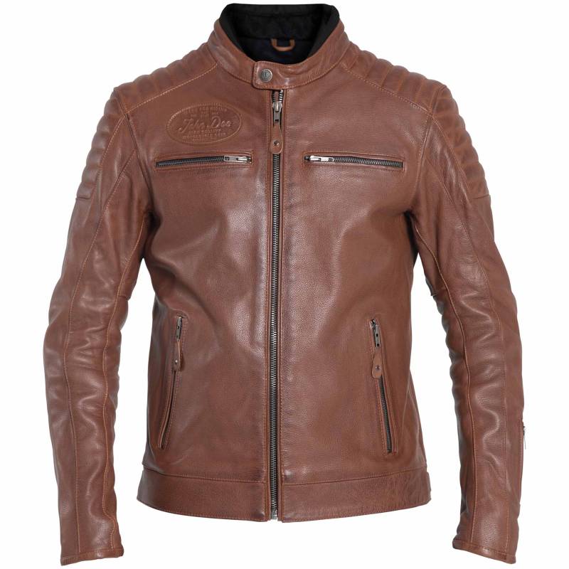 John Doe Dexter Lederjacke braun 3XL Herren von John Doe