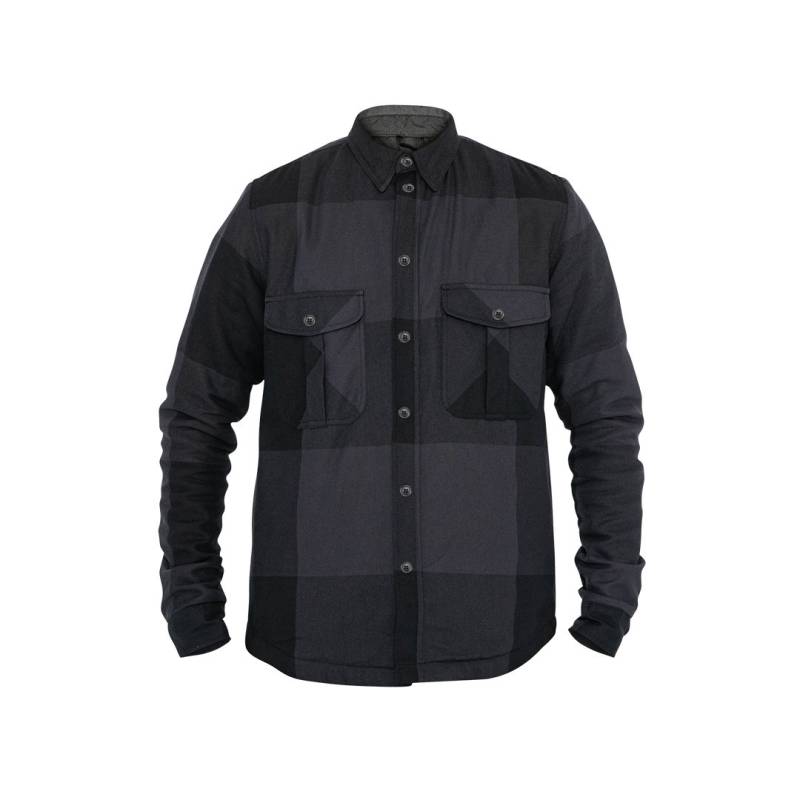 John Doe Fashion Shirt Big Block grau L Herren von John Doe