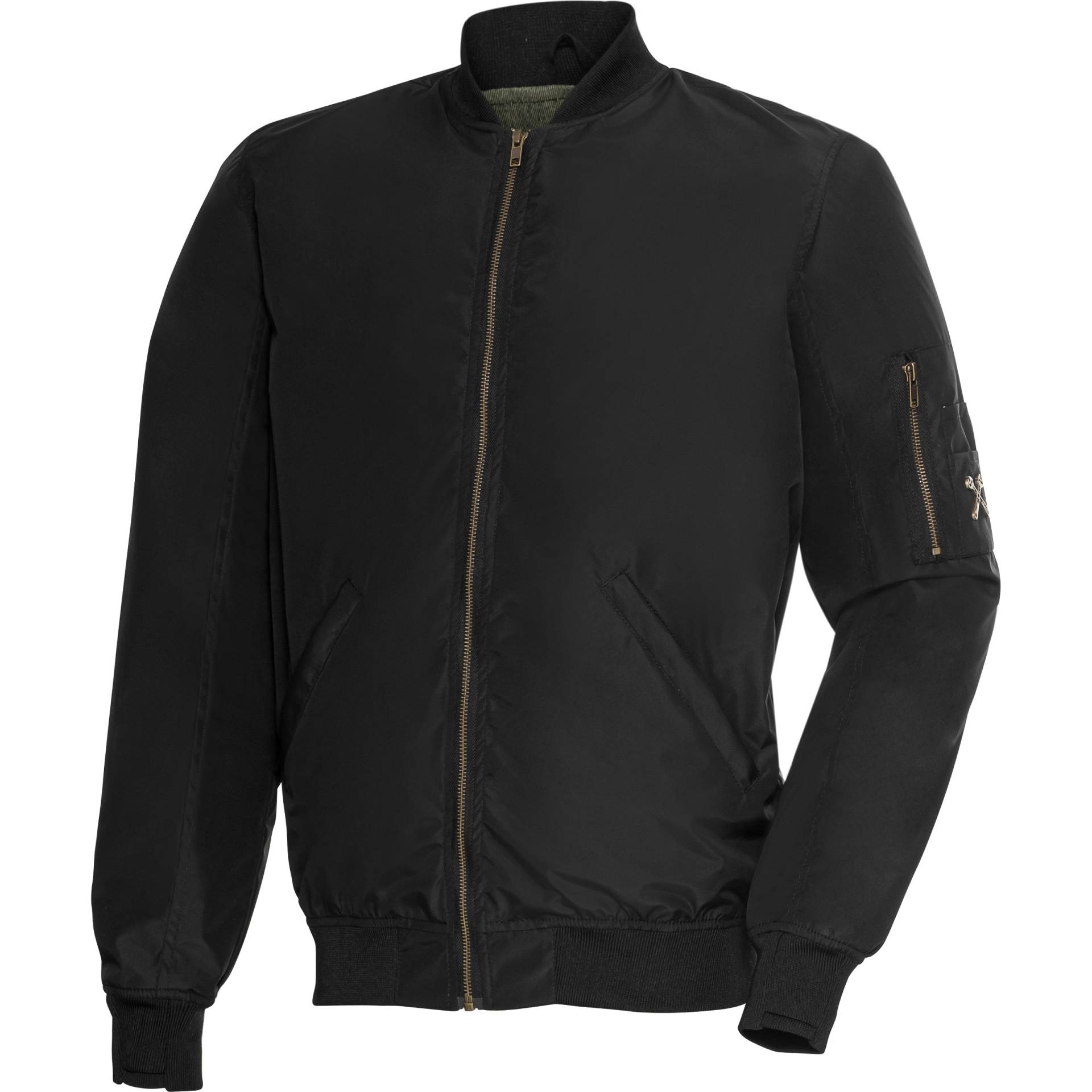 John Doe Flight Textiljacke schwarz 4XL Herren von John Doe