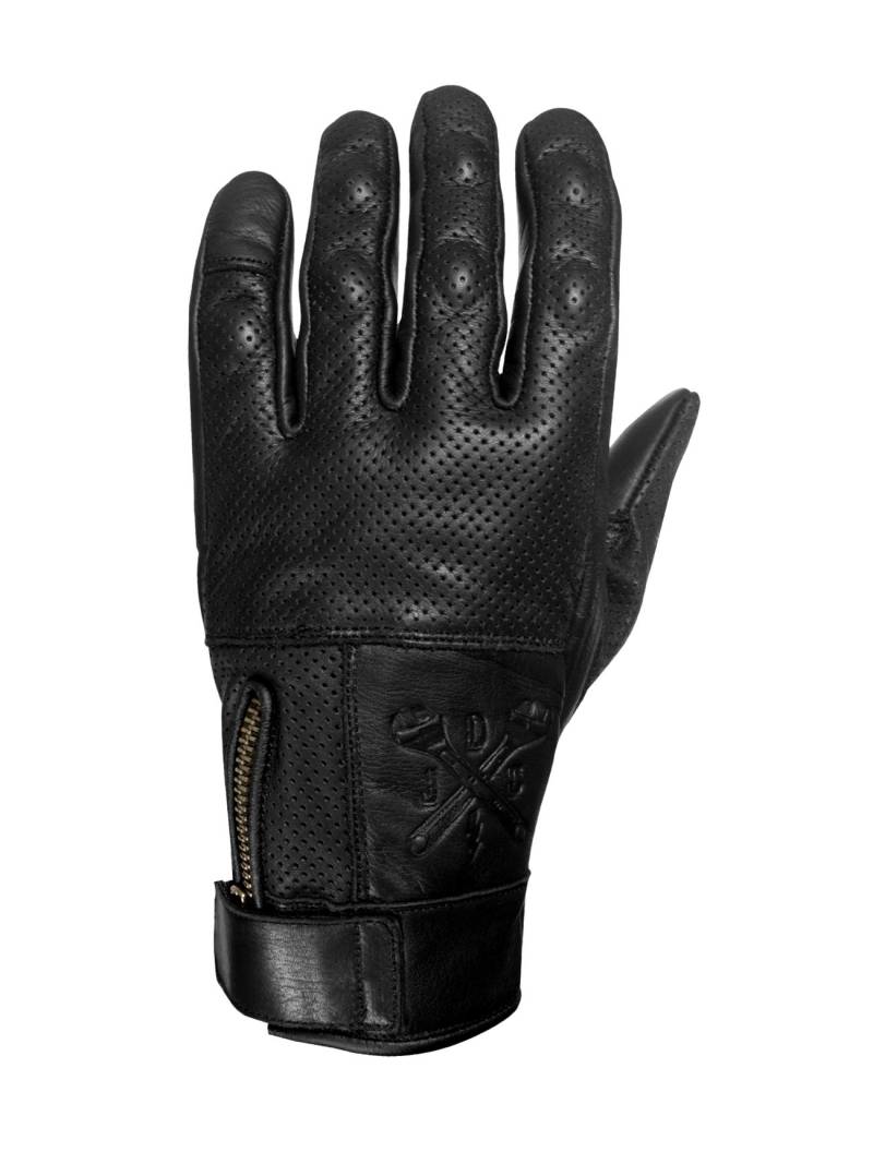 John Doe Shaft XTM Motorrad Handschuh aus Rindsleder Atmungsaktiv Schwarz XL von John Doe