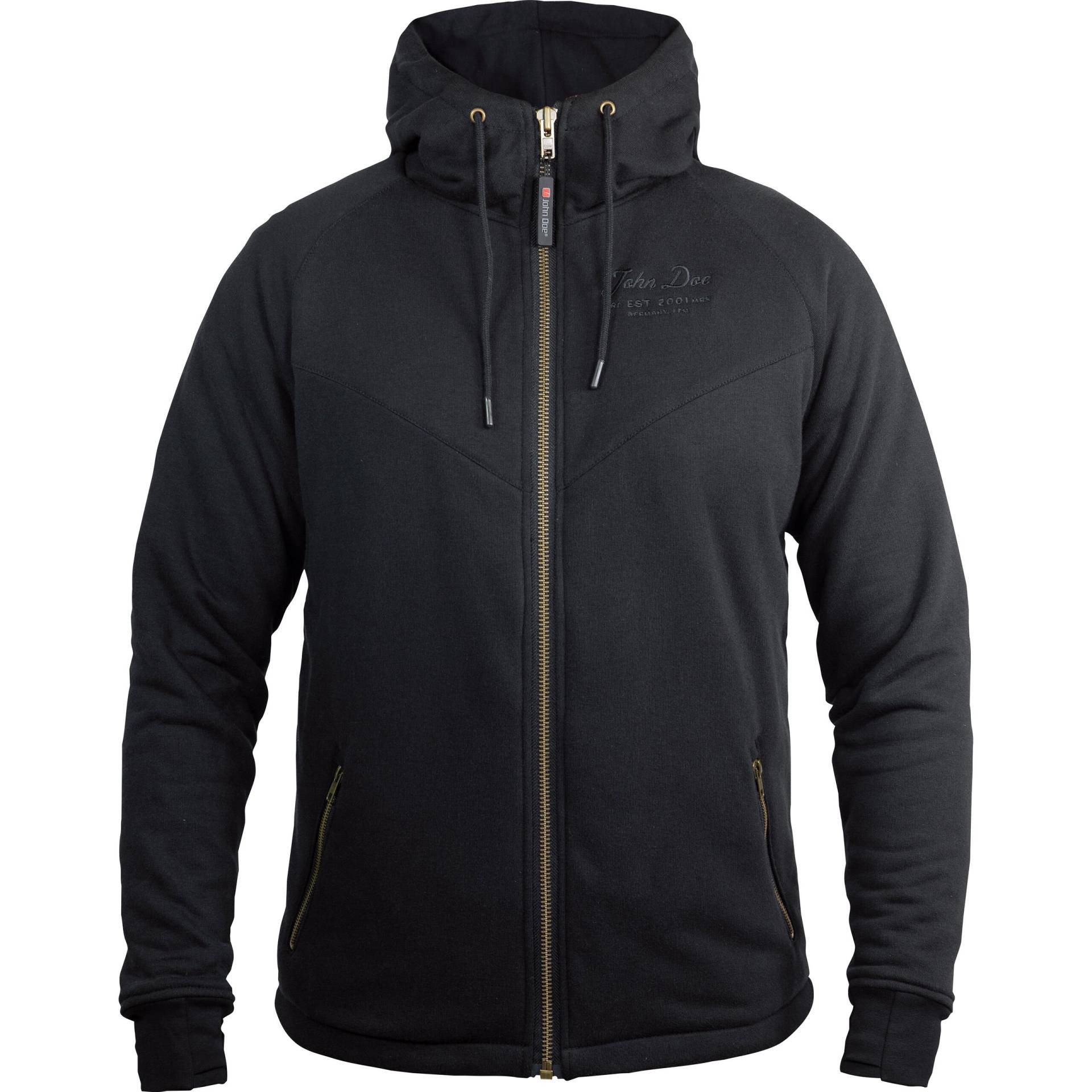 John Doe Hoodie V2 schwarz 3XL Herren von John Doe