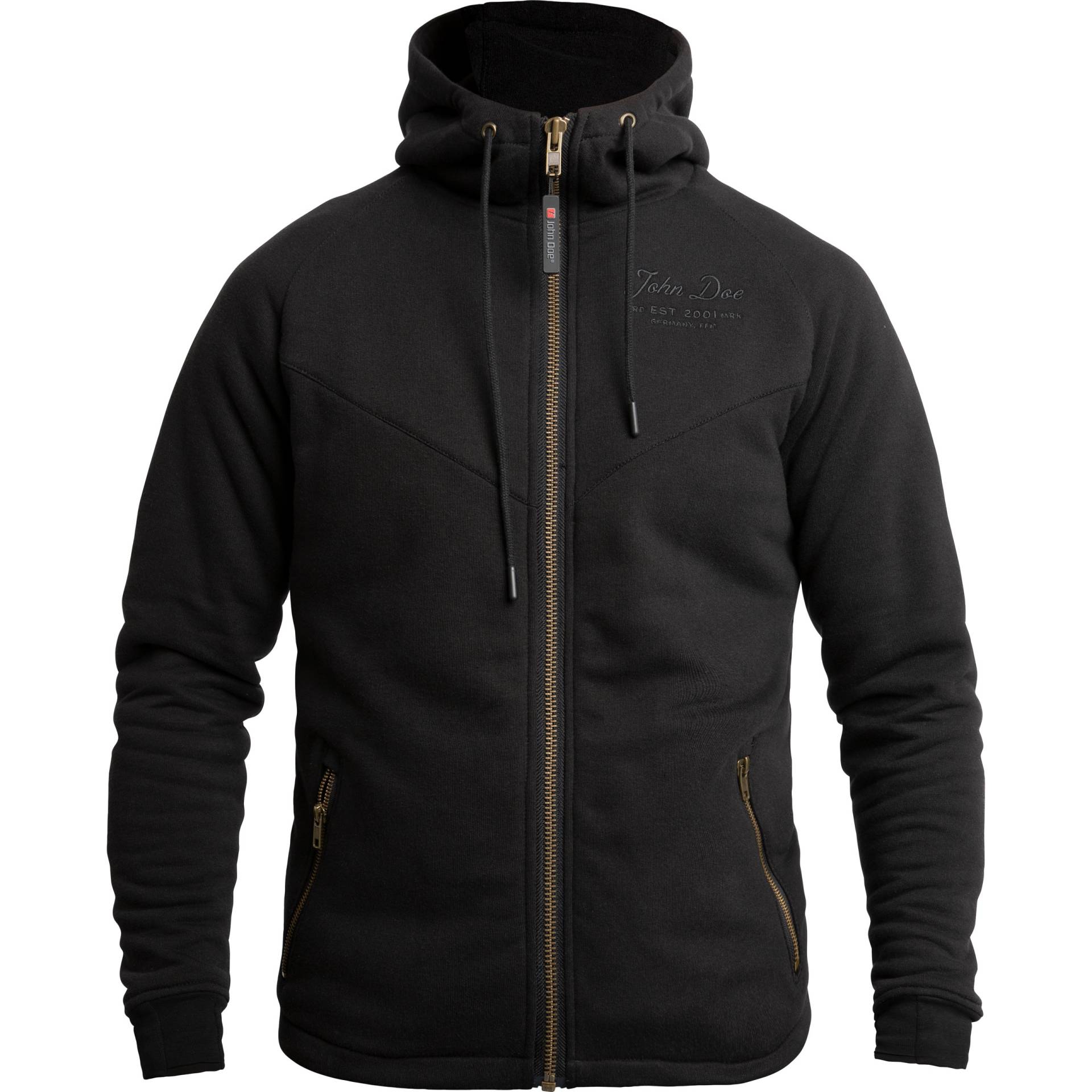 John Doe Hoodie V2 schwarz L Herren von John Doe