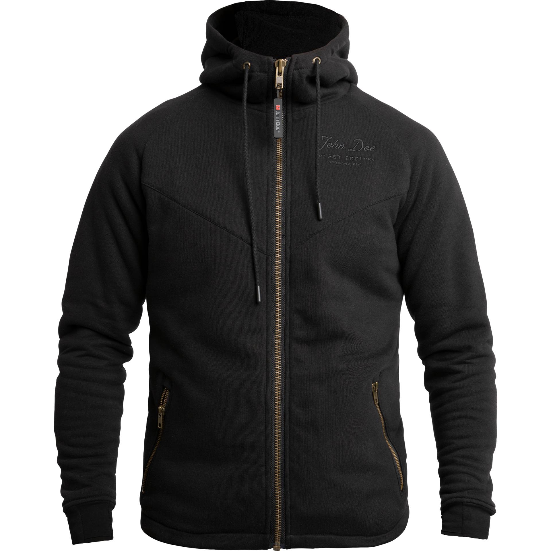 John Doe Hoodie V2 schwarz XL Herren von John Doe