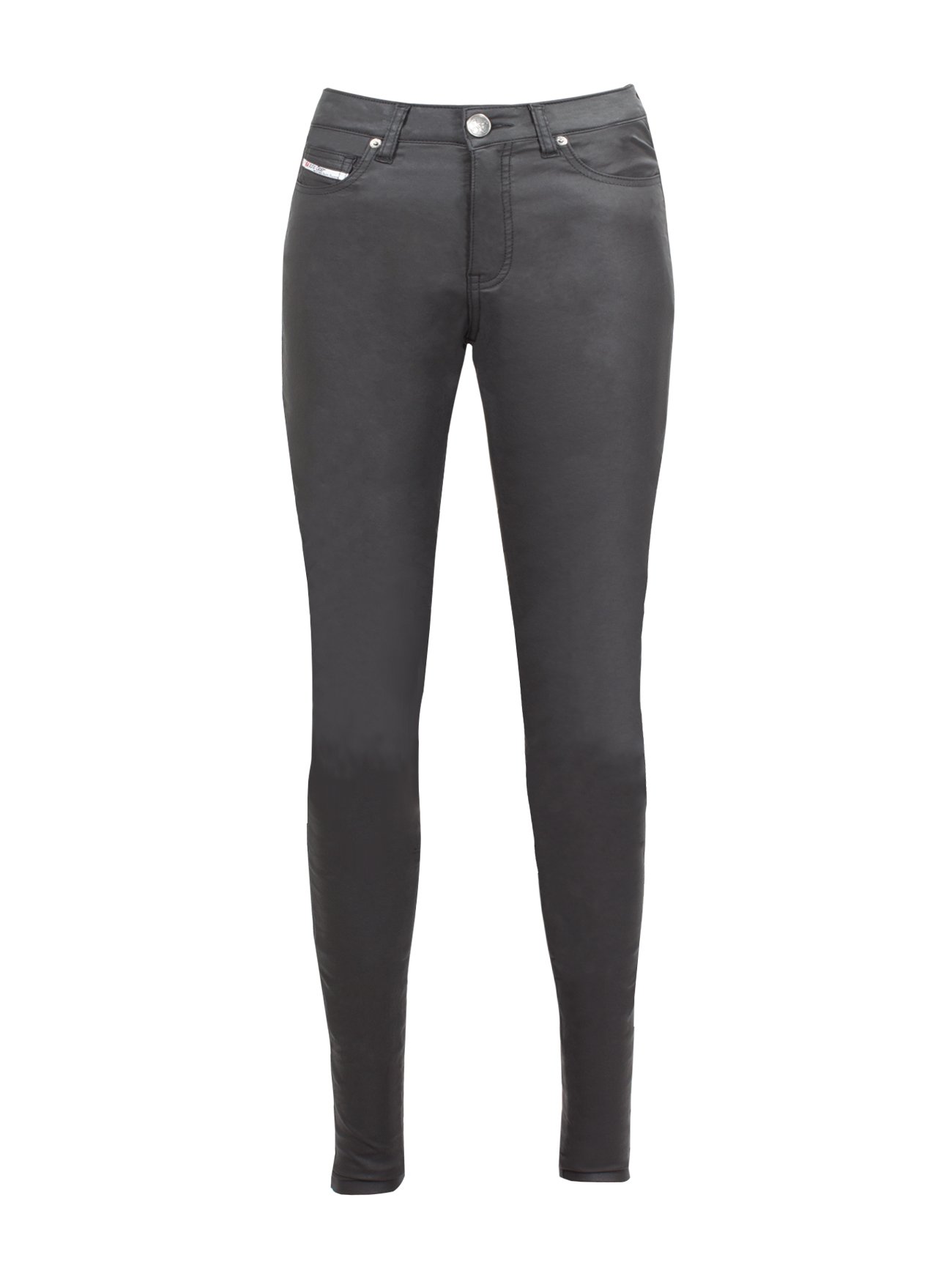 John Doe Betty Jeggings XTM Motorrad Jeans Used Stretch Protektoren Black 28/34 von John Doe