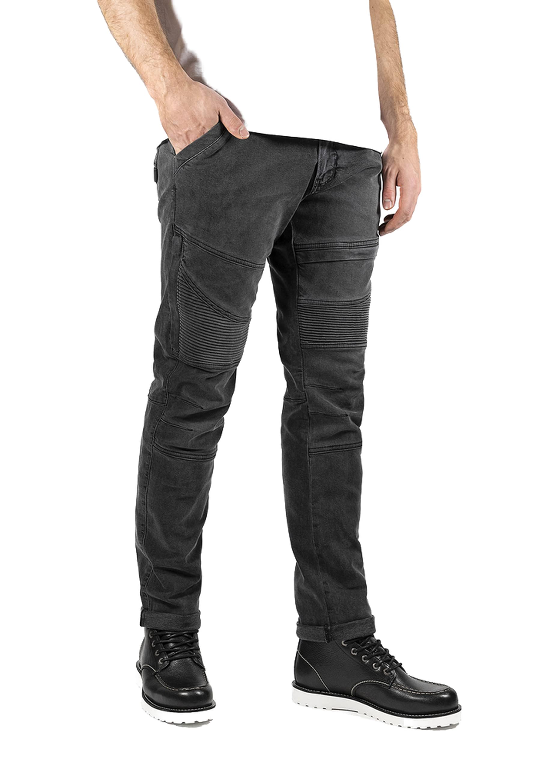 John Doe Hose, Grey/Darck Grey,36/36 von John Doe