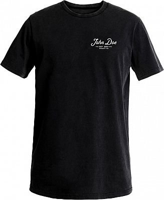 John Doe JD Lettering, T-Shirt - Schwarz/Weiß - L von John Doe