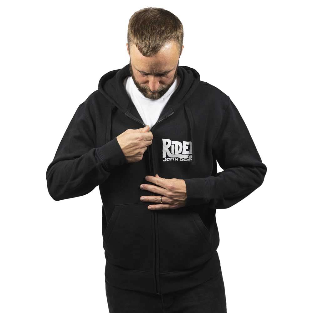 John Doe Kapuzenpullover, Black,3XL von John Doe