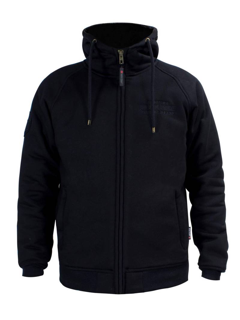 John Doe Hoodie XTM | Motorradjacke | XTM | Einsetzbare Protektoren | Atmungsaktiv | Motorrad Hoodie JHK7001-M, schwarz, m von John Doe