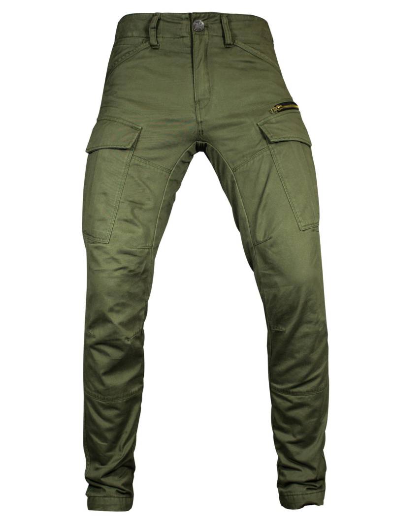 John Doe Motorrad Hose Pants Stroker Olive-W32-L34-XTM von John Doe