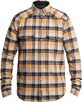 John Doe Motoshirt, Hemd/Textiljacke - Gelb/Grau - L von John Doe