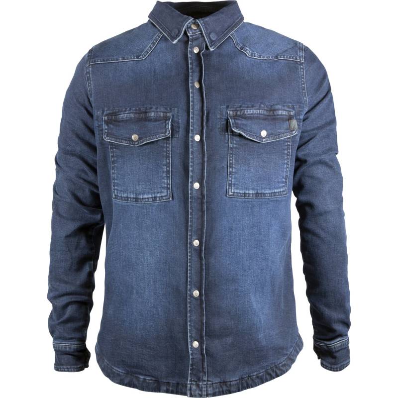 John Doe Motoshirt Hemd dunkelblau XS Herren von John Doe