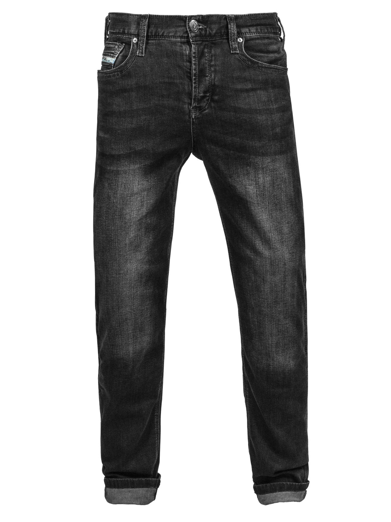 John Doe Original XTM Motorrad Jeans Herren Stretch mit Protektoren Black 32/32 von John Doe