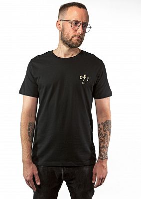 John Doe Signature, T-Shirt - Schwarz/Weiß - 3XL von John Doe