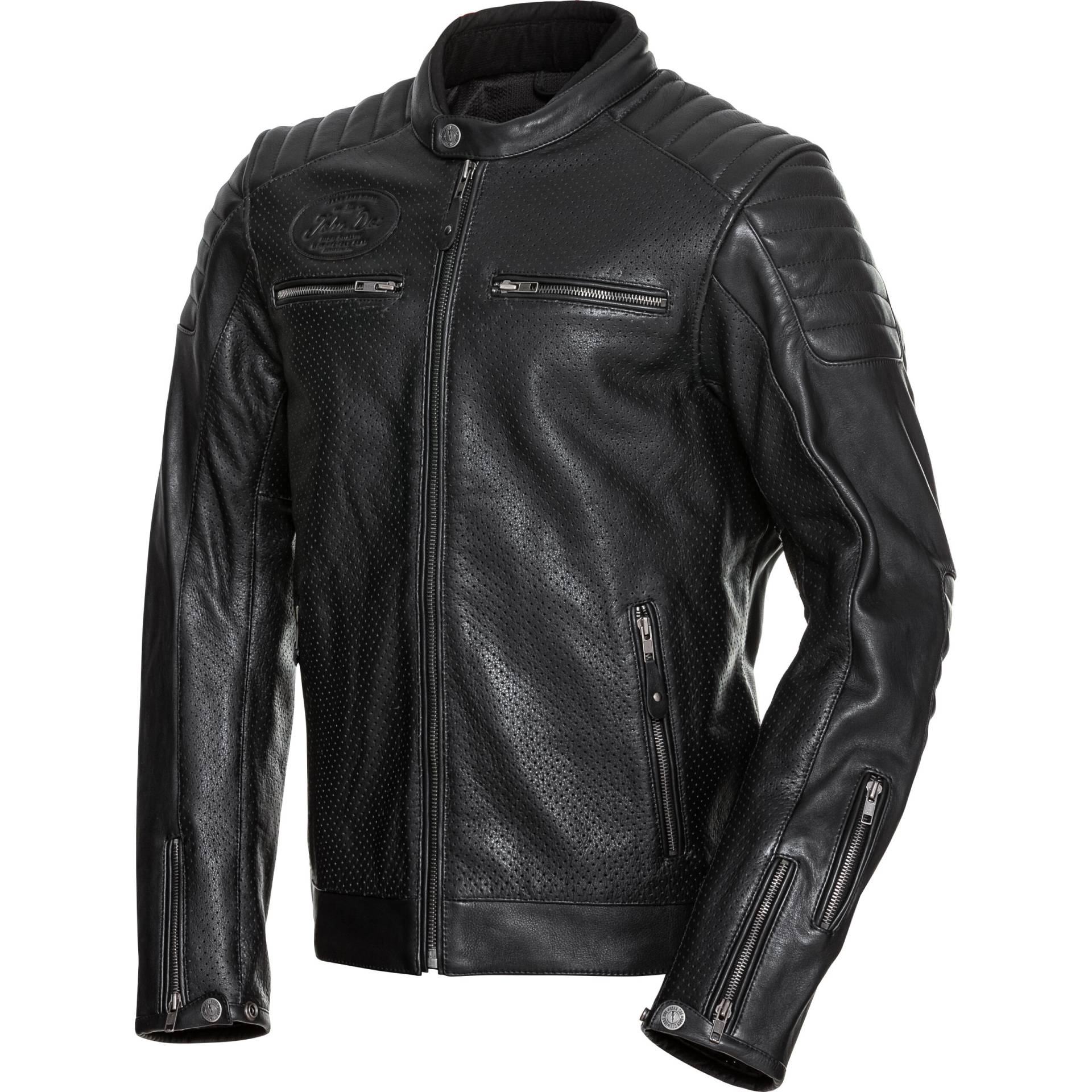 John Doe Storm Lederjacke schwarz 3XL Herren von John Doe