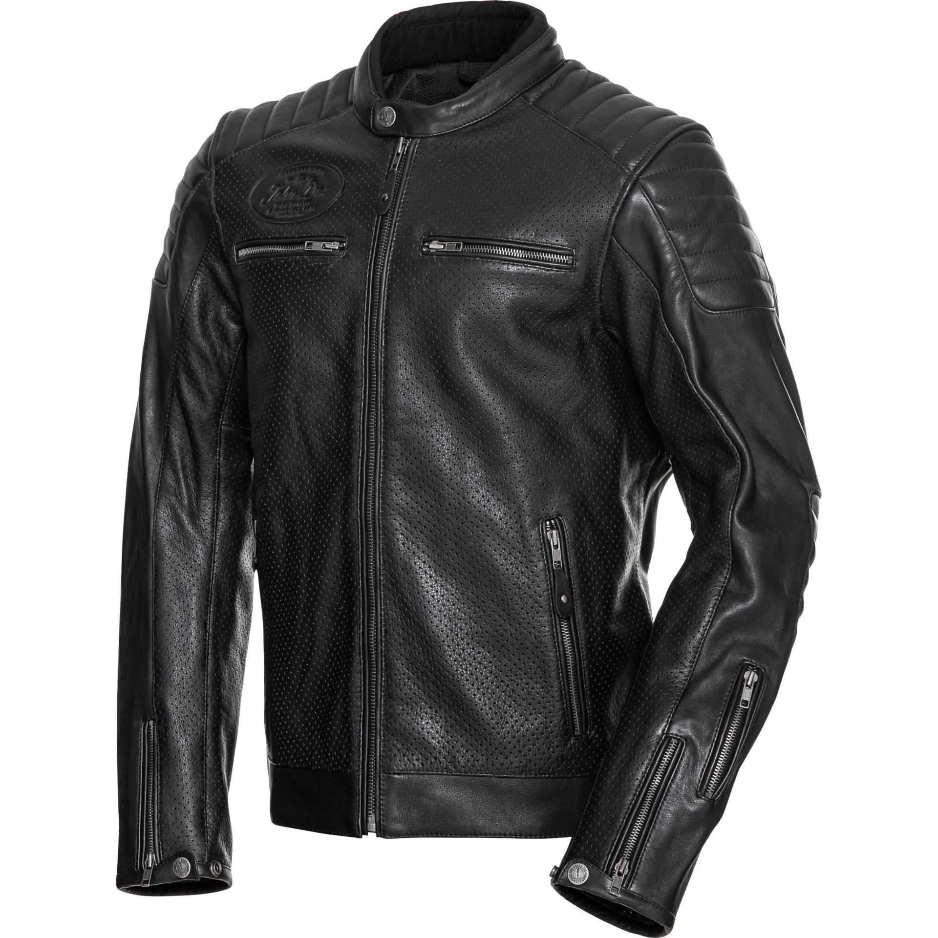 John Doe Storm Lederjacke schwarz M Herren von John Doe