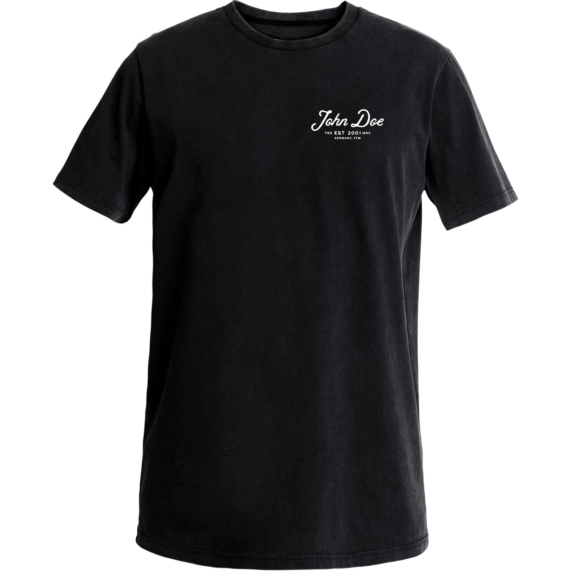 John Doe T-Shirt JD Lettering schwarz 3XL von John Doe