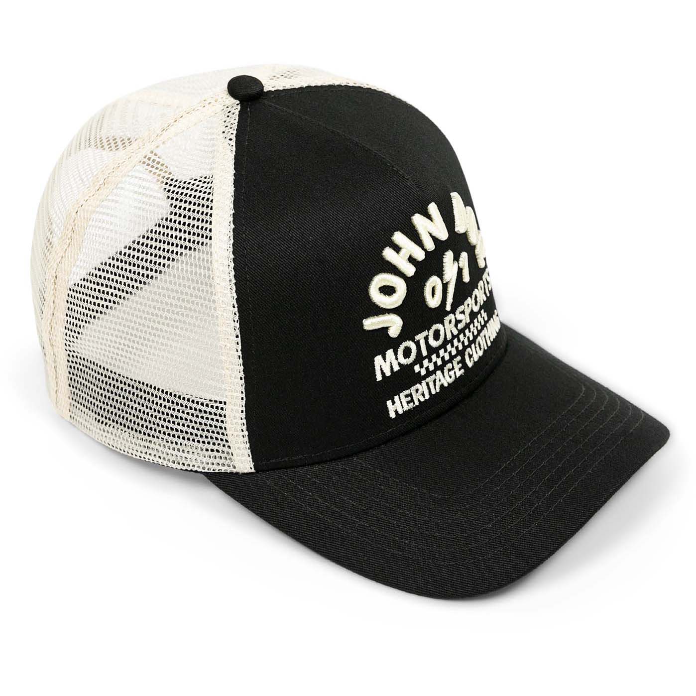 John Doe Trucker Hat schwarz/weiß von John Doe