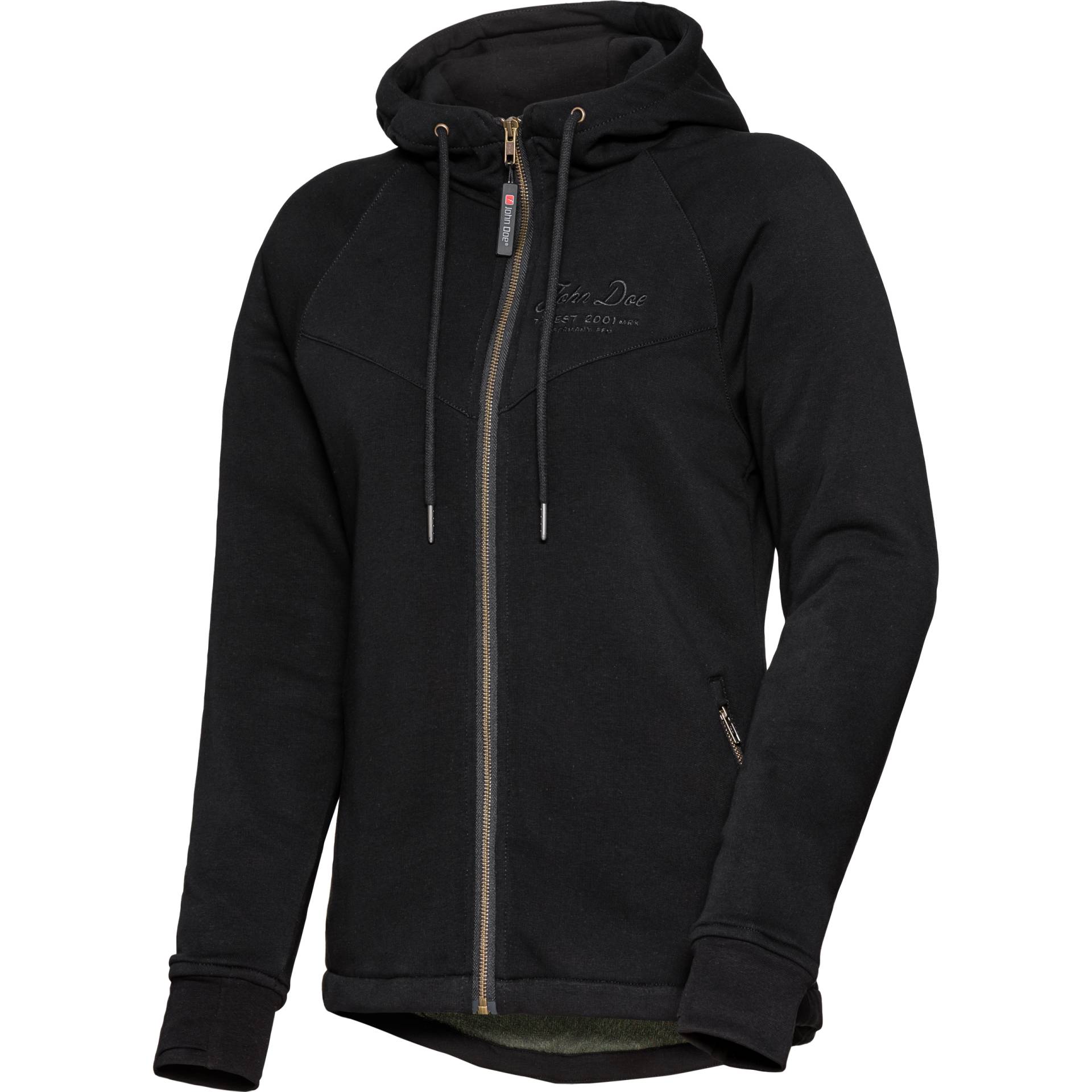 John Doe XTM Damen Hoodie V2.0 schwarz M Damen von John Doe