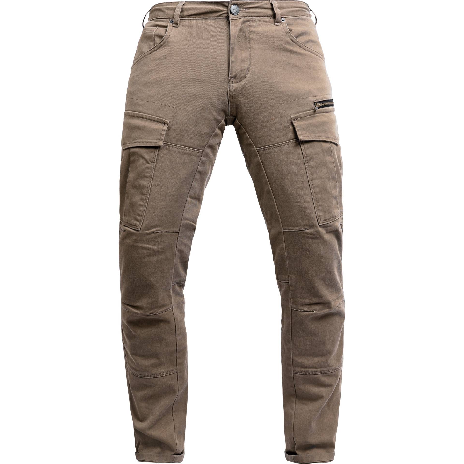 John Doe XTM Stroker Cargo Motorradhose camel 27/30 Herren von John Doe