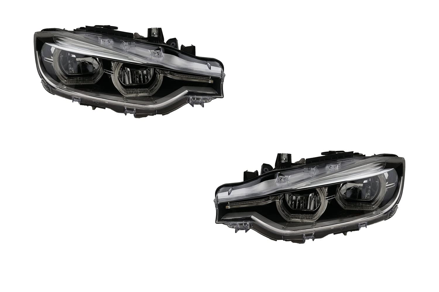 Johns, LED Scheinwerfer links rechts Set passend für BMW 3er F30 F31 05/15 - m. LWR Tagfahrlicht von Johns