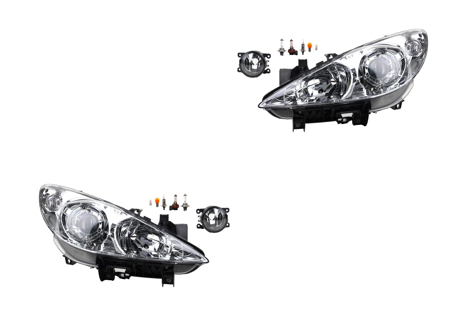 Johns, Scheinwerfer Night Breaker Satz passend für Peugeot 307 Nebel. von Johns