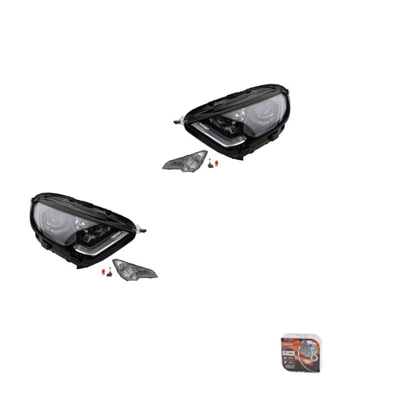 Johns, Scheinwerfer Night Breaker passend für Ford Ecosport 12/17- schwarz von Johns