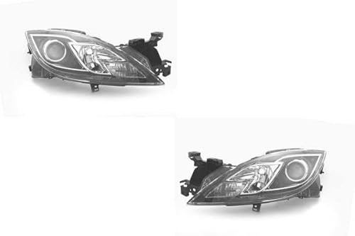 Johns, Scheinwerfer Satz passend für Mazda 6 Scheinwerfer GH 08/07-04/10 H9/H11 Set links & rechts von Johns