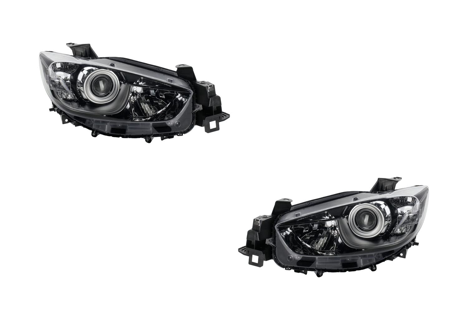 Johns, Scheinwerfer Satz passend für Mazda CX5 Scheinwerfer 11/11-02/15 H11/HB3 Set links & rechts von Johns