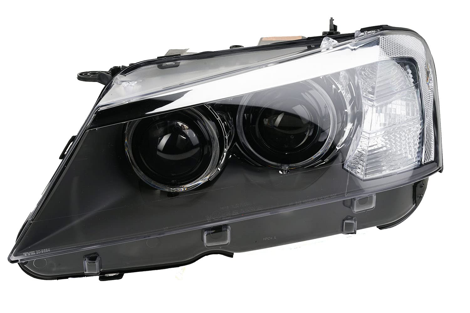 Johns, Scheinwerfer Xenon LED links passend für BMW X3 F25 09/10-03/14 mit LWR Blinker von Johns