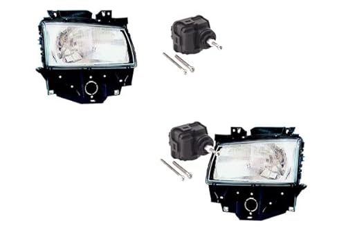 Johns, Scheinwerfer passend für VW Transporter T4 01/96-03 H4 Links Rechts + Stellmotor von Johns