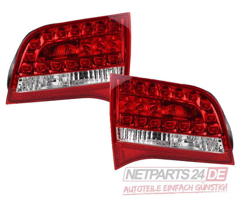 Johns, kompatibel zu Audi A6 4F Avant LED-Heckleuchte Set innen links & rechts ab 10/08- Facelift von Johns