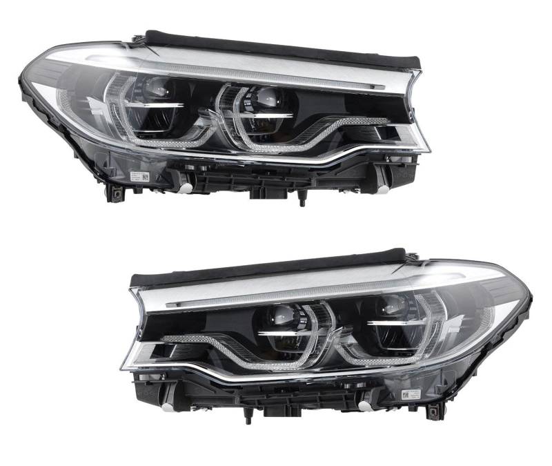 Johns, kompatibel zu BMW G30 2017 ZKW bi LED Kurvenlichtmodul Scheinwerfer als Set links & rechts von Johns