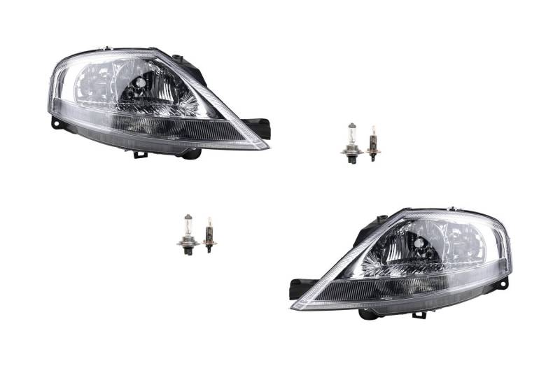 Johns, passend für Citroen C3 Scheinwerfer 02/02- Neu lag. mit H7/H1 Set links, rechts von Johns