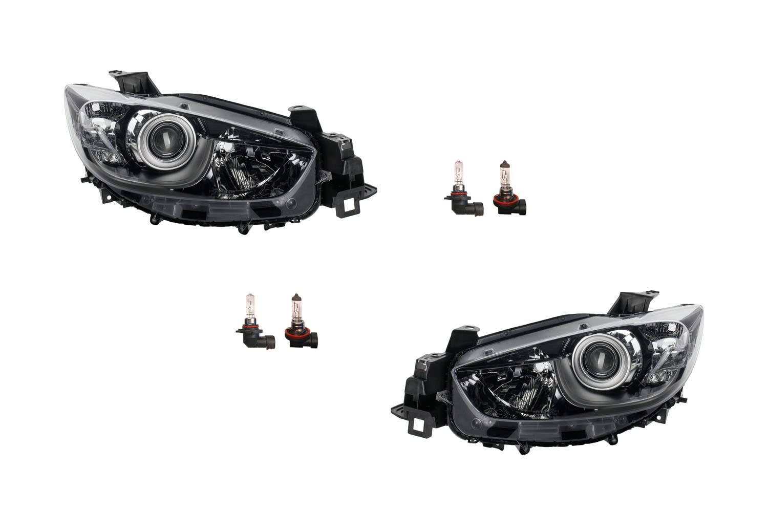 Johns, passend für Mazda CX5 Scheinwerfer 11/11-02/15 mit H11/HB3 als Set links rech. von Johns