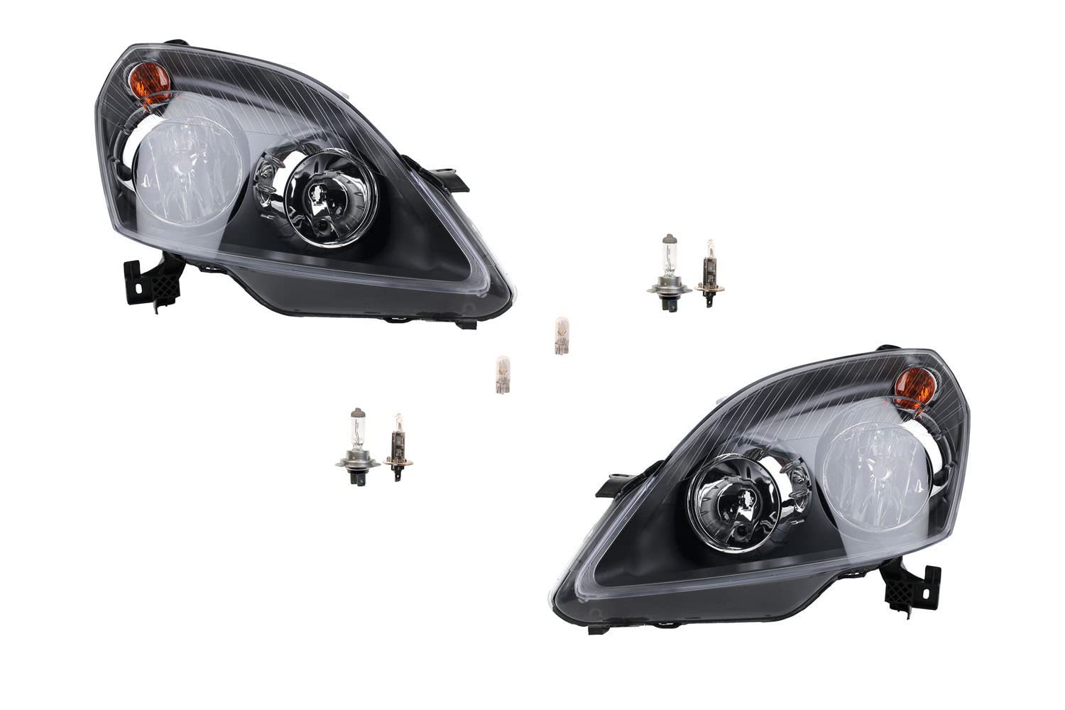 Johns, passend für Opel Zafira Scheinwerfer B 07/05-01/08 + Leuchtmit. Set links rechts von Johns