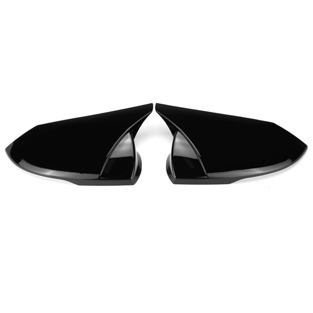 Jolsaawie M Style Auto GläNzend Schwarz RüCkspiegelabdeckung Zierrahmen Seitenspiegelkappen für 2021 2022 von Jolsaawie