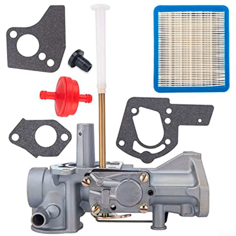 Jonikuper 498298 Vergaser-Kit passend für BS 495426 495951 492611 490533 692784 Motoren, Luftfilter Ersatznummer 491588S, 491588 von Jonikuper