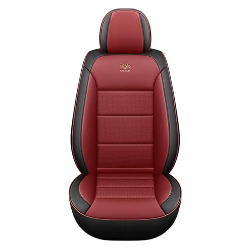 Jooexel Autositzbezüge, universal, passend für Ford Ecosport Edge Escort Explorer F-150 F-350 S-Max Super Duty Taurus Tourneo-courier Territory Leder, komplettes Set, Autozubehör von Jooexel