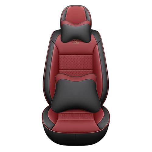 Jooexel Autositzbezüge, universal, passend für Mazda 2 3 Bk Bl Cx4 Cx7 Cx9 6Gg Gh Axela Cx30 Cx5, Leder, komplettes Set, Autozubehör von Jooexel