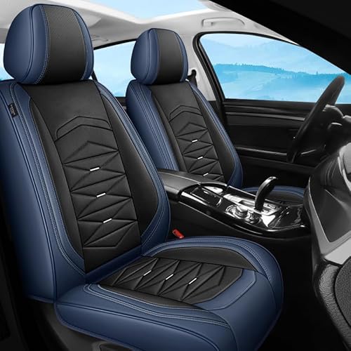 Jooexel Autositzbezüge Universal passend für Audi Q2 Q3 8U Q5 8R Q7 4L Q7 4M Q8 Schonbezug Set Premium Leder Sitzbezüge von Jooexel