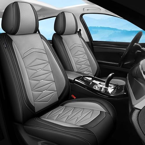 Jooexel Autositzbezüge Universal passend für Audi Q2 Q3 8U Q5 8R Q7 4L Q7 4M Q8 Schonbezug Set Premium Leder Sitzbezüge von Jooexel