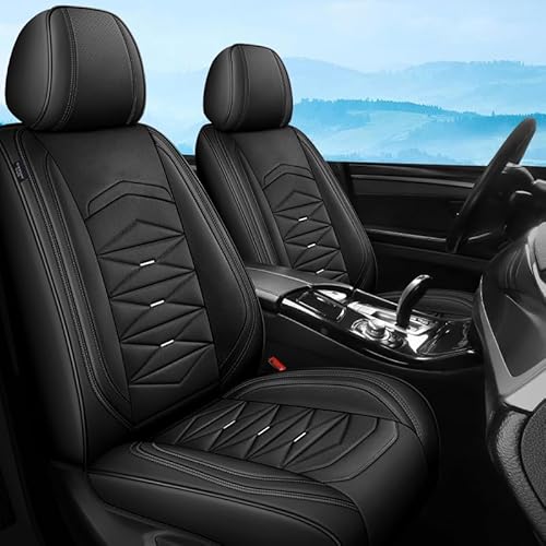 Jooexel Autositzbezüge Universal passend für BMW 5er 530i E39 520d E39 520i E39 523i E39 525tds E39 528i E39 Schutzset Premium Leder Sitzbezüge von Jooexel